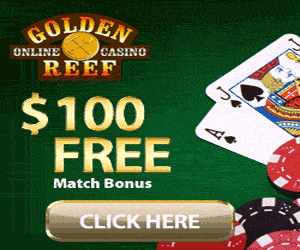 banner Golden Reef casino